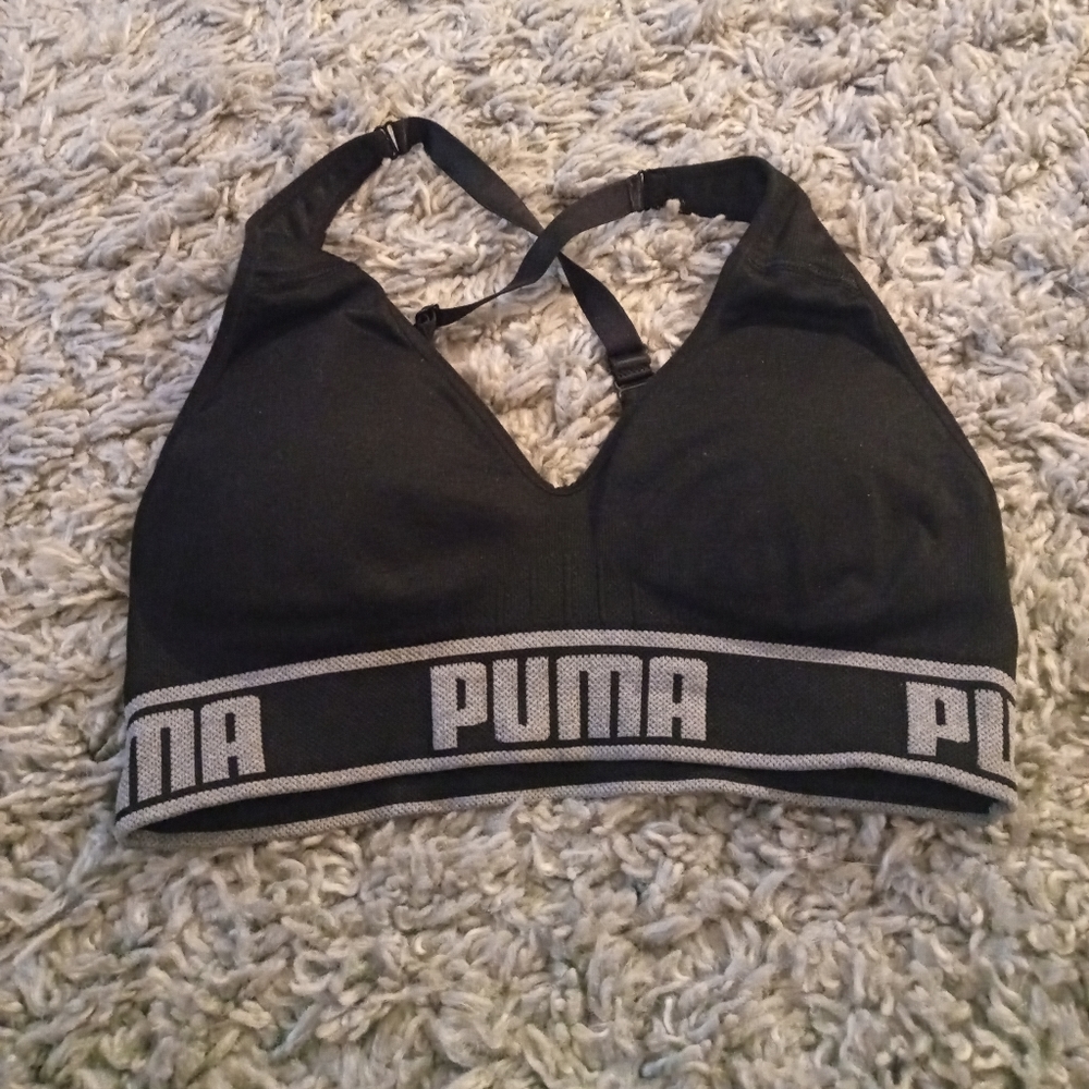5/$25 Puma Seamless Sports Bras Small EUC - Picture 3 of 7